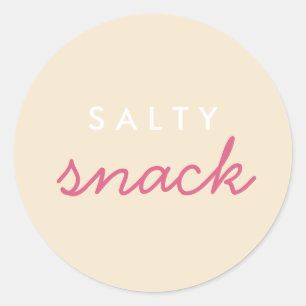 Adesivo Salty Snack Sticker