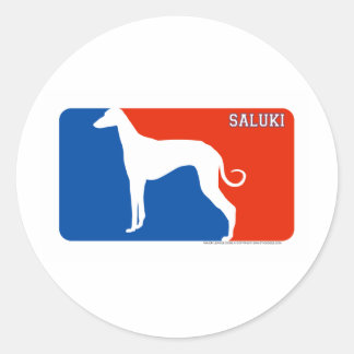 Adesivo Saluki Major League Dog Sticker