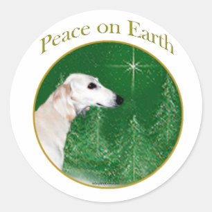 Adesivo Saluki Peace