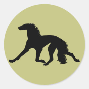 Adesivo Saluki Silhouette