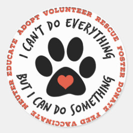 Adesivo Salvamento de Gato de RESGATE ANIMAL, TNR - Posso 