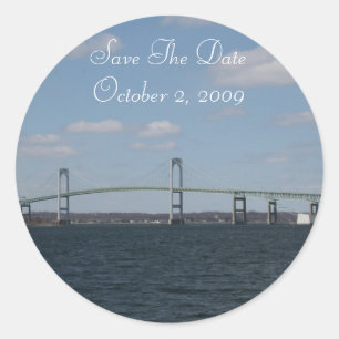 Adesivo Salvar a data, NEWPORT, RI