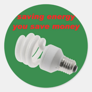 Adesivo Salvar a energia