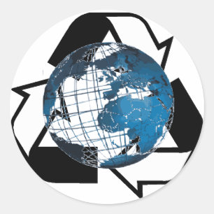 Adesivo Salvar a energia, reciclar
