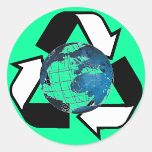 Adesivo Salvar a energia, reciclar