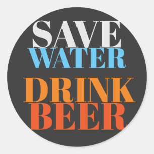 Adesivo Salvar o design profissional moderno da cerveja da