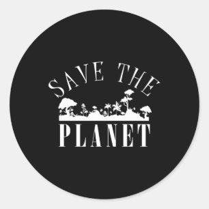 Adesivo Salvar o Planeta Proteção Ambiental Dia da Terra
