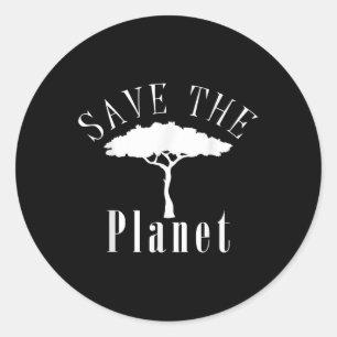 Adesivo Salvar o Planeta Proteção Ambiental Dia da Terra