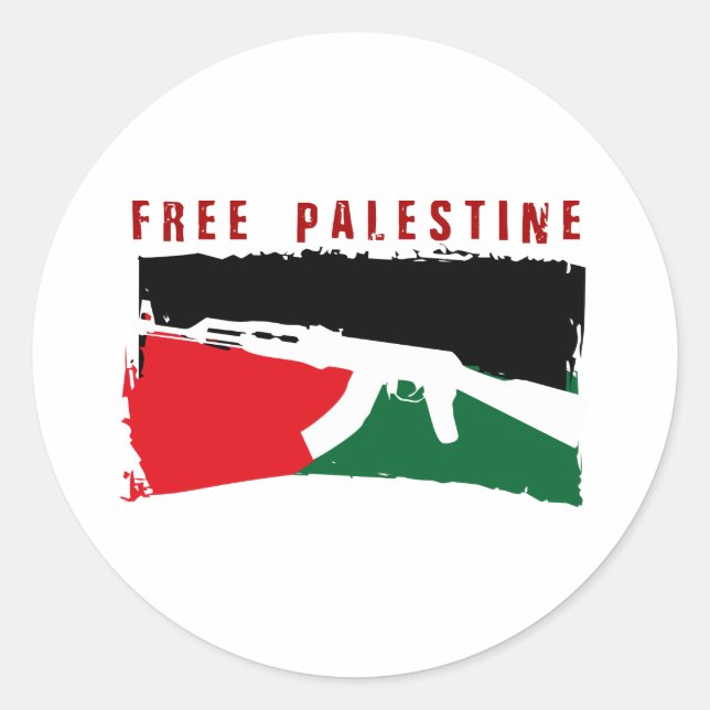 Adesivo Salvar Palestina (Frente)