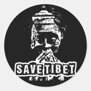 ADESIVO SALVAR TIBET~! LIVRE TIBET!