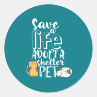 Salvar Vida Adotar Abrigos Pet Cute Lover