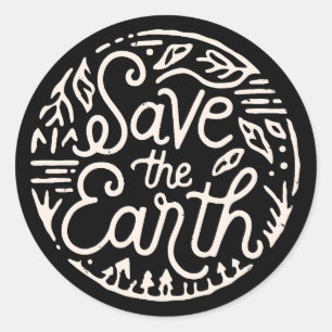 Adesivo Salve a Terra