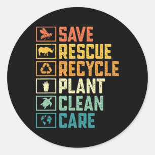 Adesivo Salve Abelhas Salvando Animais Reciclar Dia Plásti