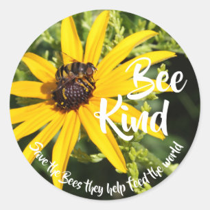 Adesivo Salve as abelhas "Bee Kind"