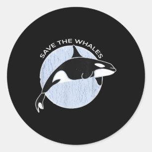 Adesivo Salve As Baleias I Ocean Environmental Protection