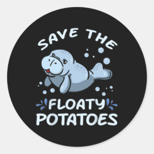 Adesivo Salve As Batatas Flutuantes Para Camuflar O Manato