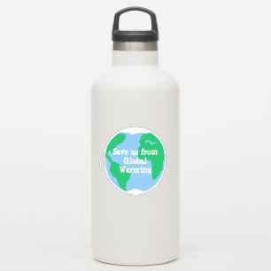 Adesivo Salve-nos do aquecimento global