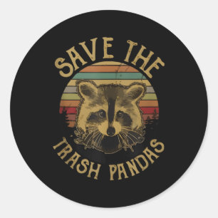 Adesivo Salve O Animal De Banho Pandas Raccoon