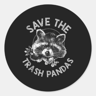 Adesivo Salve O Animal De Banho Pandas Raccoon