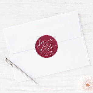 Adesivo Salve o Casamento em Chic Script