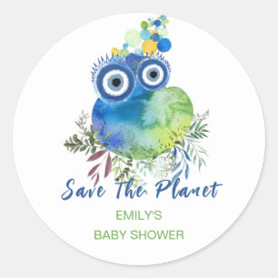 Adesivo Salve o Chá de fraldas do Planeta