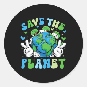 Adesivo Salve O Planeta Feliz Dia Da Terra Camisas Para Ho