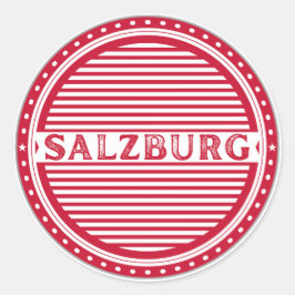 Adesivo Salzburg City Pride Emblem – Austria Identity