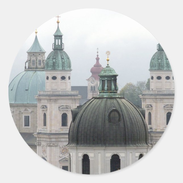 Adesivo Salzburgo, Áustria. (Frente)