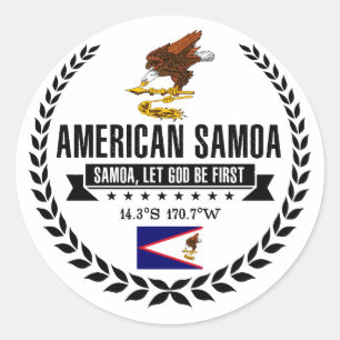 Adesivo Samoa Americanas