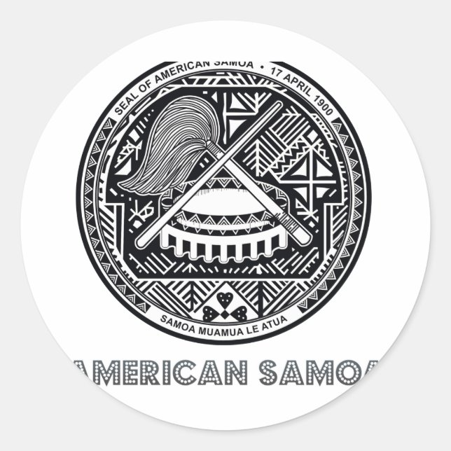 Adesivo Samoan Emblem (Frente)