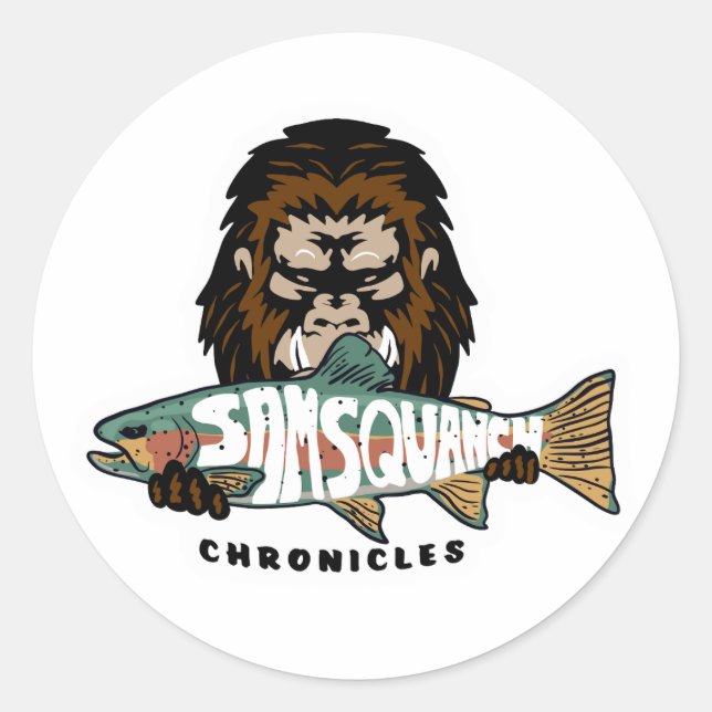 Adesivo Samsquanch Stickers (Frente)