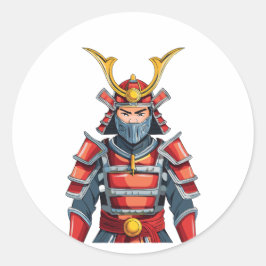 Adesivo Samurai japonês