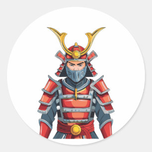 Adesivo Samurai japonês