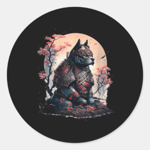 Adesivo Samurai Ninja Cachorro Japonês Tatuagem Gráfica Pa