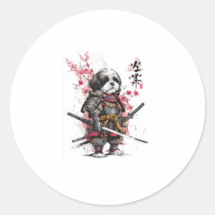 Adesivo Samurai Shih Tzu � Epic Guerreiro