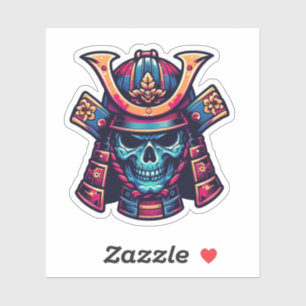 Adesivo Samurai Skull