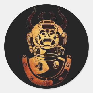 Adesivo Samurai Stickers Submarinos