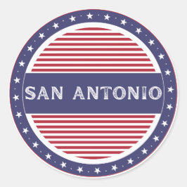 Adesivo San Antonio City Pride Emblem – American Identity