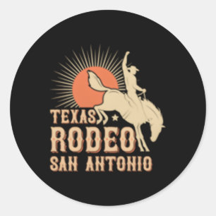 Adesivo San Antonio Texas Rodeo Western Cow