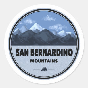 Adesivo San Bernardino Monta acampamento California