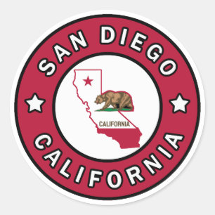 Adesivo San Diego Califórnia