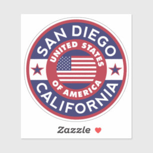 Adesivo SAN DIEGO, Califórnia