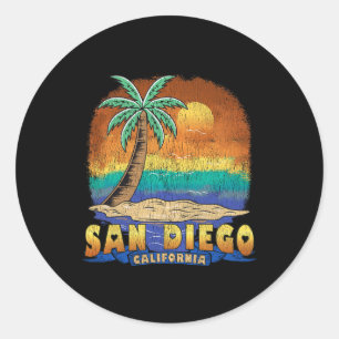 Adesivo San Diego California Vintage angustiou Souvenir