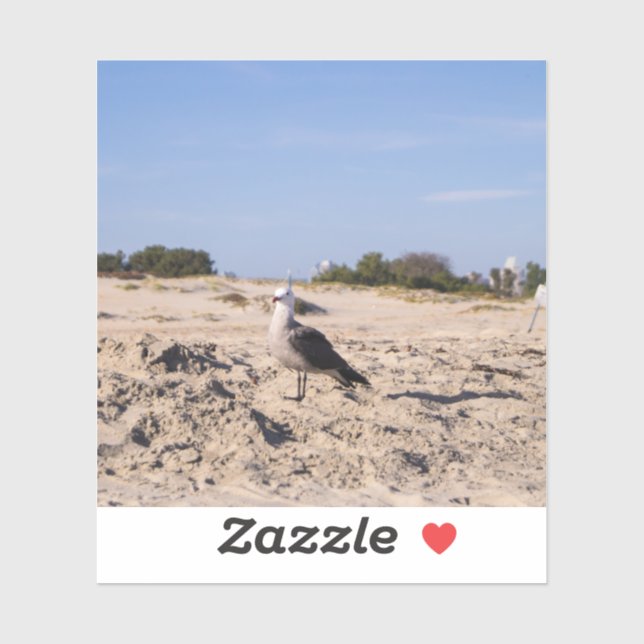 Adesivo San Diego Seagull (Folha)