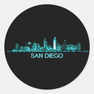 Adesivo San Diego Skyline