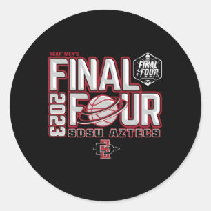 Adesivo San Diego State Aztecs Final Quatro 2023 Basquete