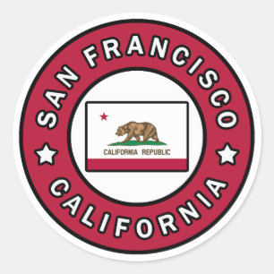 Adesivo San Francisco Califórnia
