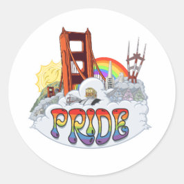 Adesivo San Francisco Pride Sticker