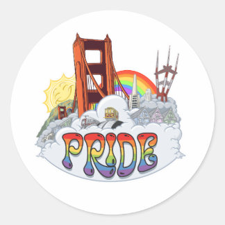 Adesivo San Francisco Pride Sticker