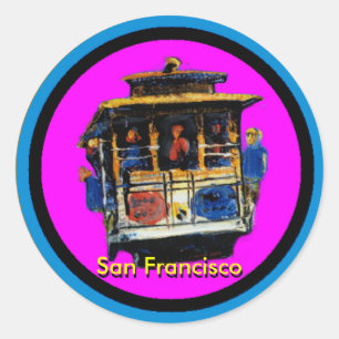 Adesivo San Francisco Trolley